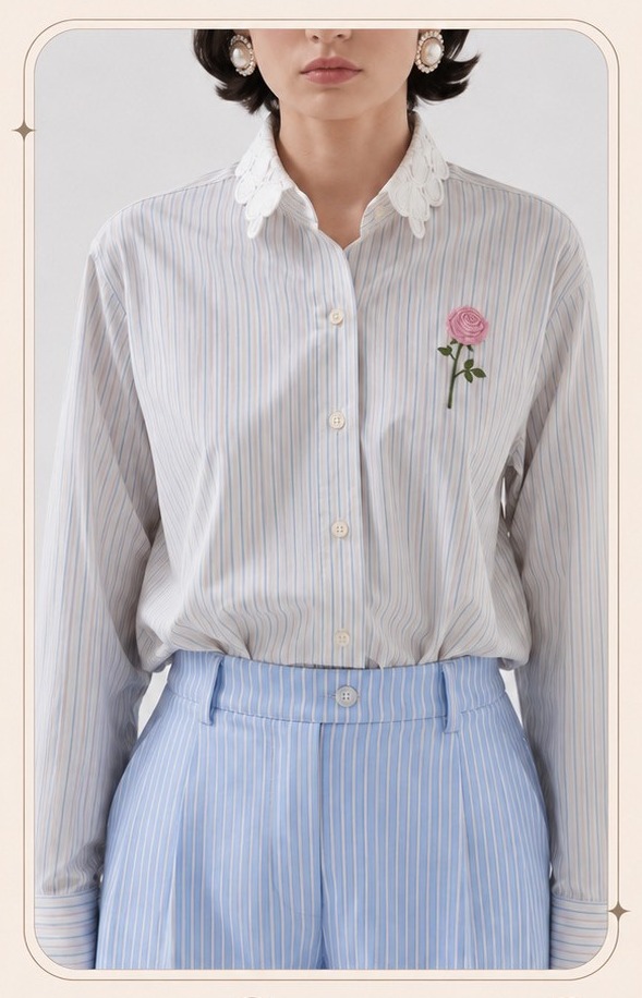 เช่าชุด Sretsis Rosa Guipure Lace Shirt — Velvet Hour กรุงเทพ