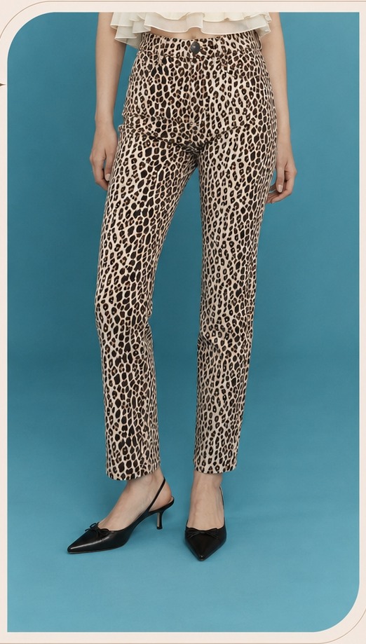 เช่าชุด Sretsis 80's Jeans Leopard Kiss — Velvet Hour กรุงเทพ